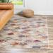 Gray 120 x 0.19 in Area Rug - Red Barrel Studio® kids Static Trellis Deepa Rug Polyester | 120 W x 0.19 D in | Wayfair