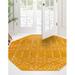 Yellow 94 x 0.33 in Area Rug - The Twillery Co.® Lazaro Geometric Machine Made Power Loom Polypropylene Area Rug | 94 W x 0.33 D in | Wayfair