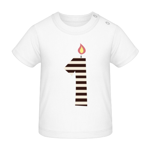 Geburtstagskerze - Baby T-Shirt