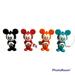 Disney Holiday | Hallmark Disney Mickey Mouse Heart Silicone Ornament Set Nwt | Color: Black/Orange | Size: Os