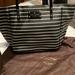 Kate Spade Bags | Kate Spade Striped Bag- Lightly Used | Color: Black/White | Size: Os
