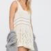 Free People Dresses | Free People Voile And Lace Trapeze Sleeveless Slip Dress Size Small | Color: Cream | Size: S