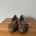 Jessica Simpson Shoes | Jessica Simpson Connie2 Leopard Print D’orsay Flats 8.5 | Color: Black/Brown | Size: 8.5