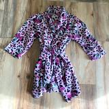Disney Pajamas | Disney Minnie Mouse Robe | Color: Black/Pink | Size: Mg