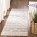 White 24 x 0.27 in Indoor Area Rug - Union Rustic Abou Hand-Tufted Wool Gray/Ivory Area Rug Wool/Cotton | 24 W x 0.27 D in | Wayfair