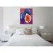 Red Barrel Studio® "Figs" Gallery Wrapped Canvas By Chiara Magni Canvas in Black/Blue/Gray | 15 H x 12 W x 1.5 D in | Wayfair