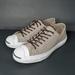 Converse Shoes | Converse Jack Purcell Ox Low Taupe Brown Leather 9 | Color: Tan/White | Size: 9