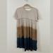 Zara Dresses | Bohemian Zara Shirtdress | Color: Blue/Tan | Size: S