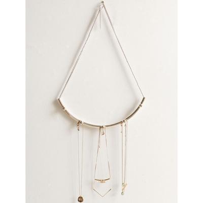 Urban Outfitters Storage & Organization | Curved Bar Jewelry Hanging Organizer | Color: Silver | Size: 10” L X 14” W