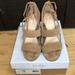 Jessica Simpson Shoes | Jessica Simpson Barley Tie Ankle Heels | Color: Cream/Tan | Size: 7