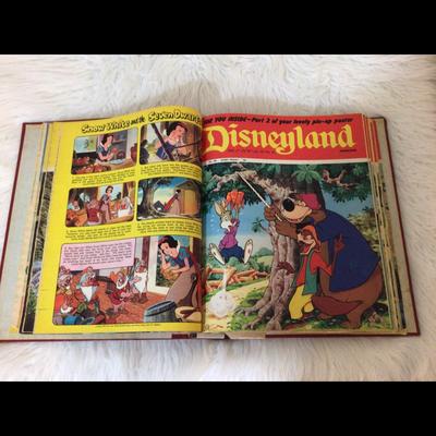 Disney Other | 37 Vintage Walt Disney Magazines In One Album | Color: Brown | Size: Os