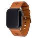 Tan New Orleans Saints Leather Apple Watch Band