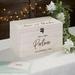 Personalization Mall Personalized Wedding Keepsake Card Box Wood in Brown | 8 H x 13.5 W x 8 D in | Wayfair 26389