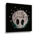 The Holiday Aisle® 2tho255a_Cute Halloween IV Gallery Wrapped Canvas, Glass in Black/Indigo | 10 H x 10 W x 2 D in | Wayfair