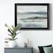 Red Barrel Studio® Soft Shores I Premium Framed Canvas - Ready To Hang Canvas, Solid Wood in Blue/Brown/White | 18.5 H x 24.5 W x 1 D in | Wayfair