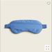 J. Crew Accessories | J.Crew Nwt Cotton Sleep Mask Eye Cover Bf714 Delphinium Blue One Size Os Unisex | Color: Blue | Size: Os