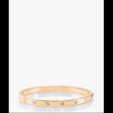Kate Spade Jewelry | Kate Spade Set In Stone Hinged Bangle In Gold | Color: Gold | Size: Os