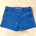 American Eagle Outfitters Shorts | American Eagle Midi Super Stretch Shorts | Color: Blue | Size: 6