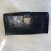 Gucci Bags | Gucci Wallet On A Chain Logo Embossed Black Leather | Color: Black | Size: Os