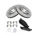 2011-2012, 2015-2019 Ford Explorer Front Brake Pad and Rotor Kit - TRQ BKA17777