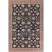 Floral Sultanabad Ziegler Turkish Area Rug Hand-knotted Wool Carpet - 9'0" x 12'0"