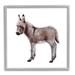 Stupell Industries Baby Donkey Watercolor Children's Nursery Animal by Fox Hollow Studios - Painting Wood in Brown | 12 H x 12 W x 1.5 D in | Wayfair