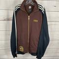 Adidas Jackets & Coats | Mens Size 50 Muhammad Ali Adidas Brown Full Zip Jacket Sweatshirt Sample B47 | Color: Black/Brown | Size: 50