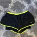 Nike Shorts | Black And Neon Yellow Nike Women’s Dri-Fit Running Shorts Size Large | Color: Black/Yellow | Size: L