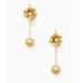 Kate Spade Jewelry | Kate Spade Shine On Flower Hanger Earrings Gold | Color: Gold | Size: Os