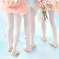 Collants de Ballet pour filles sans couture bas de danse pieds rose blanc noir vente en gros