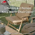 Natureifa-Juste de Chaise Épaisse et Chaude pour 1 à 2 Personnes Matelas en Coton Siège de