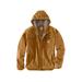 Carhartt Men's Relaxed Fit Washed Duck Sherpa-Lined Utility Jacket, Carhartt Brown SKU - 539005