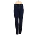 Gap Outlet Jeans - Low Rise Skinny Leg Denim: Blue Bottoms - Women's Size 4 - Dark Wash