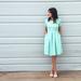 Lularoe Dresses | Amelia Lularoe Dress (Not Mint, But Grey) | Color: Gray | Size: M