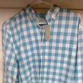 J. Crew Shirts | Euc Nwt Jcrew Mens Medium (New With Tags) Slim Gingham Washed Cotton Shirt | Color: Blue/White | Size: M