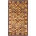 Red/Yellow 24 x 0.63 in Area Rug - Safavieh 2' x 3' Wool | 24 W x 0.63 D in | Wayfair AT51A-24