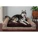 FurHaven Southwest Kilim Orthopedic Sofa Dog Bed Memory Foam/Metal in Gray | 8 H x 40 W x 32 D in | Wayfair 65536267