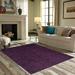 Indigo 0.4 in Area Rug - Ebern Designs Solid Color Area Rug Purple Polyester | 0.4 D in | Wayfair 298A8C5CC9F1497ABAE6C88591A0645B