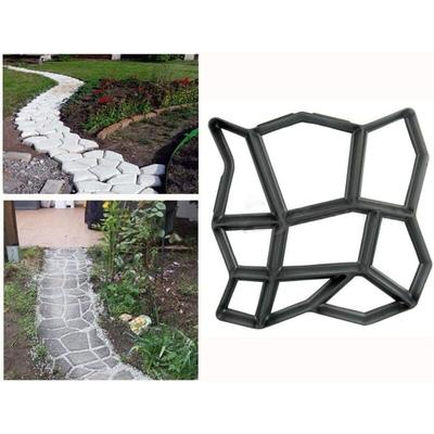 Pflasterform Betonform Gehweg Form diy Schalungsform Pflasterstein Gießen Schablone für Garten