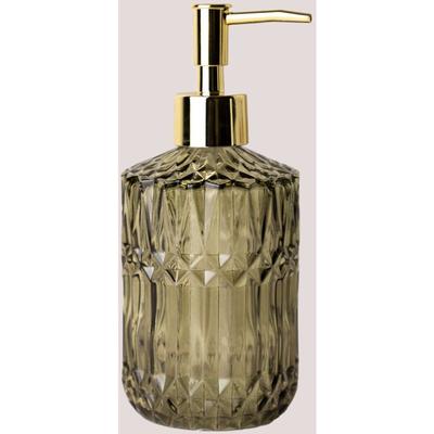 Sklum - Seifenspender aus Glas Ovie Grün Olive Image