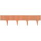 Raseneinfassung Prosperplast Ibwi Garteneinfassung 390 x 390 x 18,65 cm in Farbe terracotta