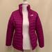 The North Face Jackets & Coats | North Face Mossbud Swirl Reversible Quilted Fleece Jacket. Girls L (14/16) Mage | Color: Pink/Purple | Size: Lg