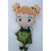 Disney Toys | Disney Store Frozen Anna Toddler Plush Doll Green Dress | Color: Green/Tan | Size: 13 In