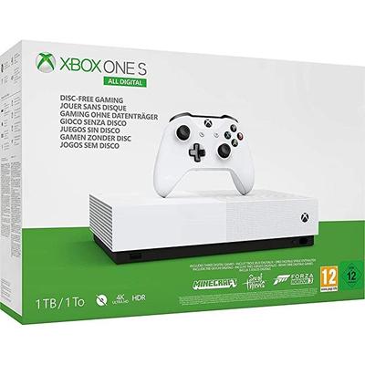 Xbox One S 1000GB White All Digital N/A | Refurbished - Great Deal!