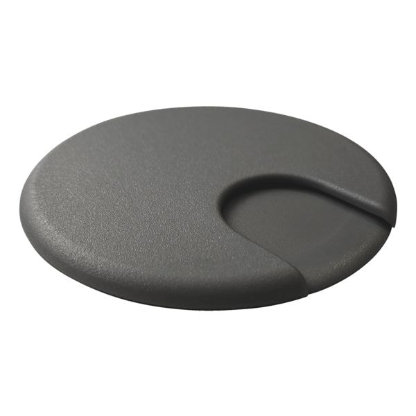 Kerkmann Kabeldurchlass-Dose »Move 1 Style« schwarz - rechts schwarz, 6 cm Image