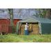 ShelterLogic Peak-style Hay Storage Shelter