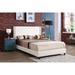 Julie Tufted Upholstered Low Profile Queen Panel Bed