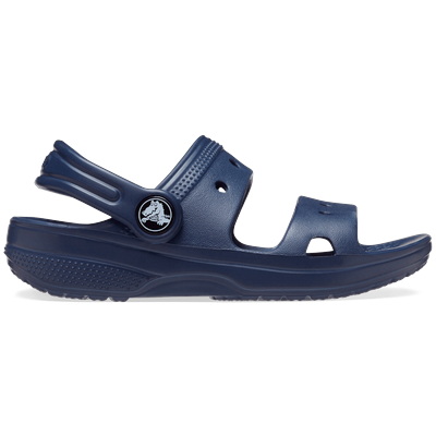 Crocs Navy Toddler Classic Crocs Sandal Shoes