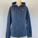 Disney Tops | 102 Disney Parks Authentic Original Walt Disney World Minnie Mouse Zip Hoodie | Color: Blue/Pink | Size: M