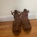 American Eagle Outfitters Shoes | Brown Strapy Heeled Sandal | Color: Brown | Size: 8.5